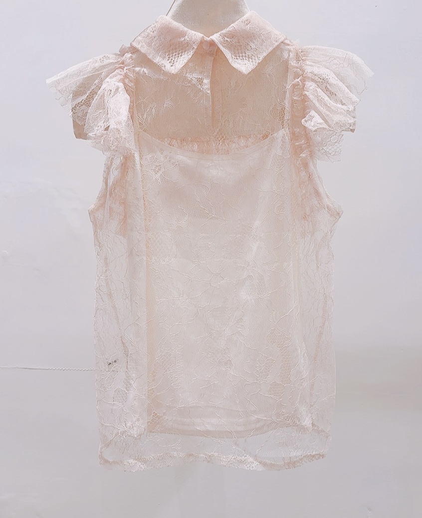 AWESOME-P韓國東大門直郵女裝新品時尚套裝荷葉邊蝴蝶結AWESOME-P套裝