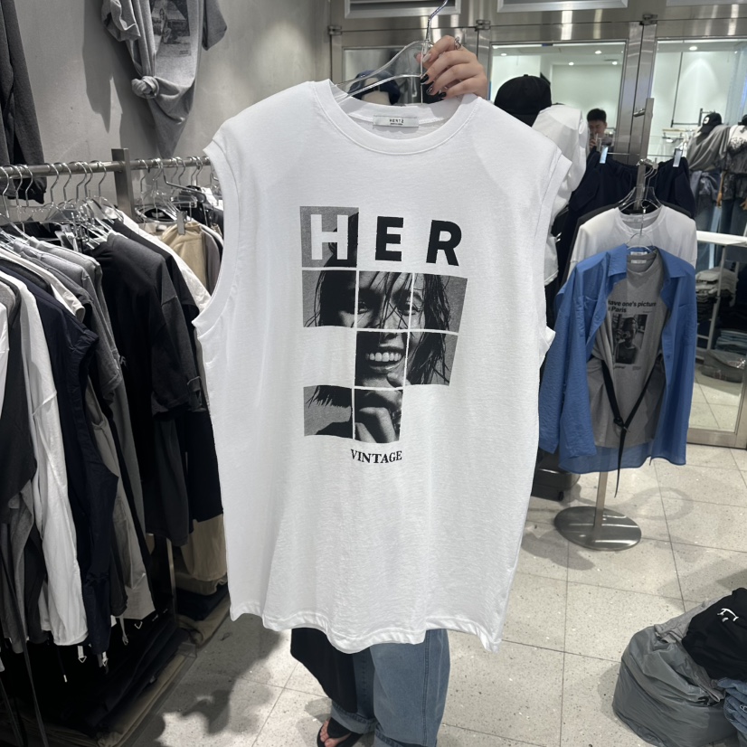 HERTZ-P東大門實拍韓國女裝新款時尚推薦熱賣吊帶背心復古HERTZ-P吊帶/背心圖色1