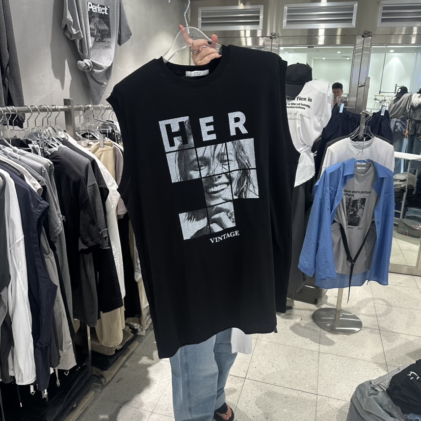 HERTZ-P東大門實拍韓國女裝新款時尚推薦熱賣吊帶背心復古HERTZ-P吊帶/背心圖色2
