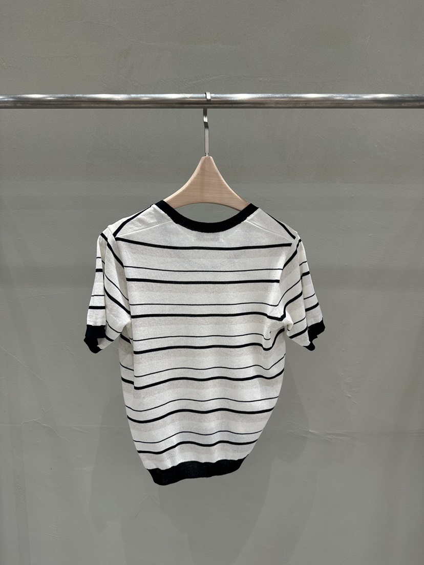 THE MUI韓國直郵女裝新款熱賣人氣26春夏26夏季針織衫條紋THE MUI針織衫