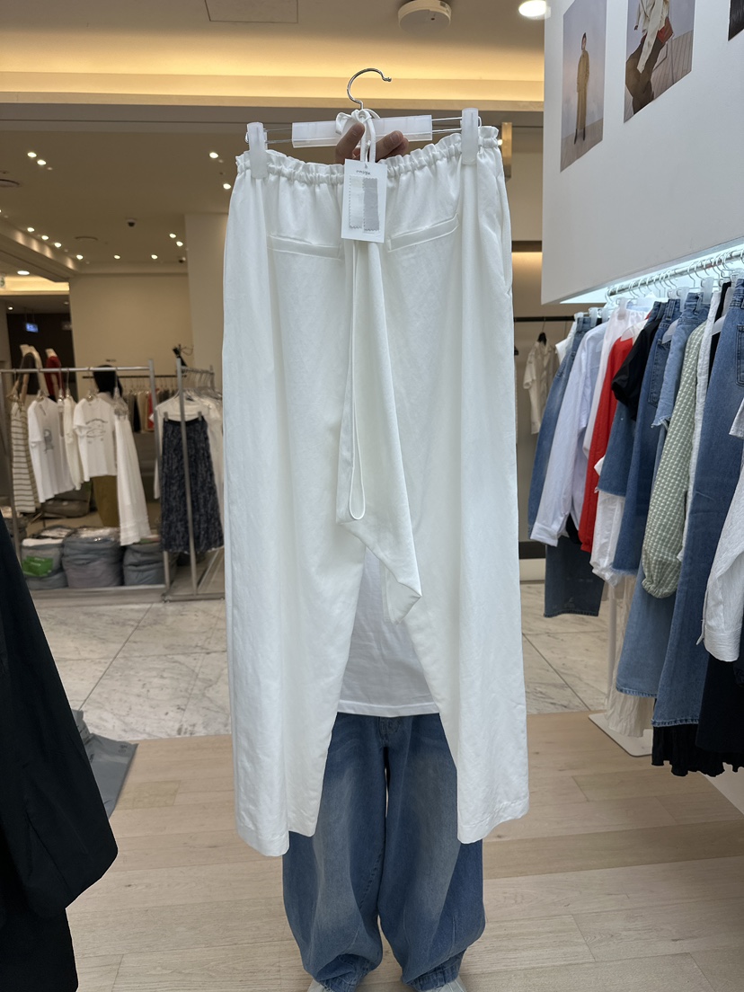 MAINT韓國直郵女裝新款26夏季時尚職業26春夏休閑褲可拆卸MAINT休閑褲