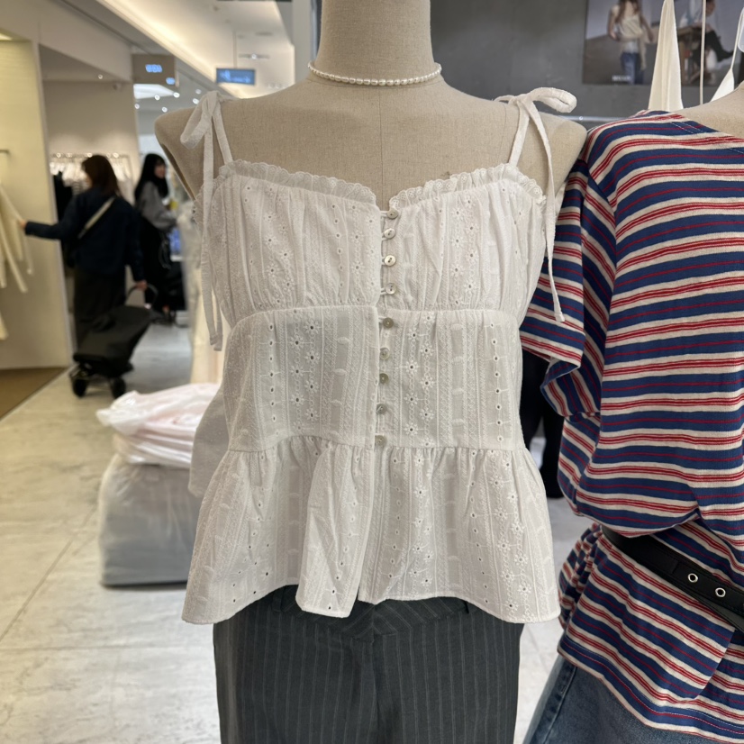 MIXXIN韓國東大門代購女士新品職業熱賣休閑推薦吊帶背心MIXXIN吊帶/背心圖色1