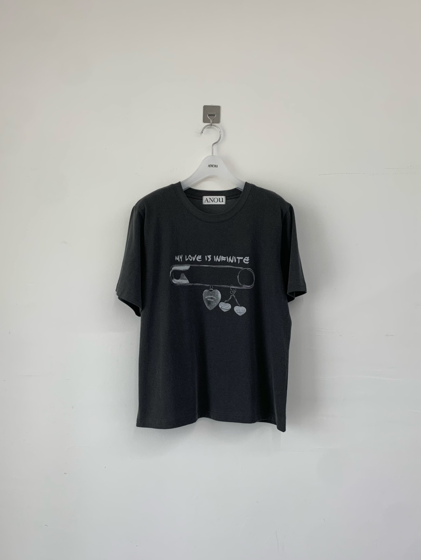 ANOU韓國東大門直郵女裝新品熱賣職業26春夏推薦休閑26夏季T恤ANOUT恤圖色2