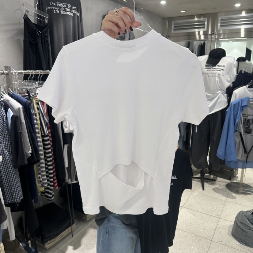 HERTZ-P韓國直郵實拍女士新品職業26夏季人氣休閑推薦T恤HERTZ-PT恤