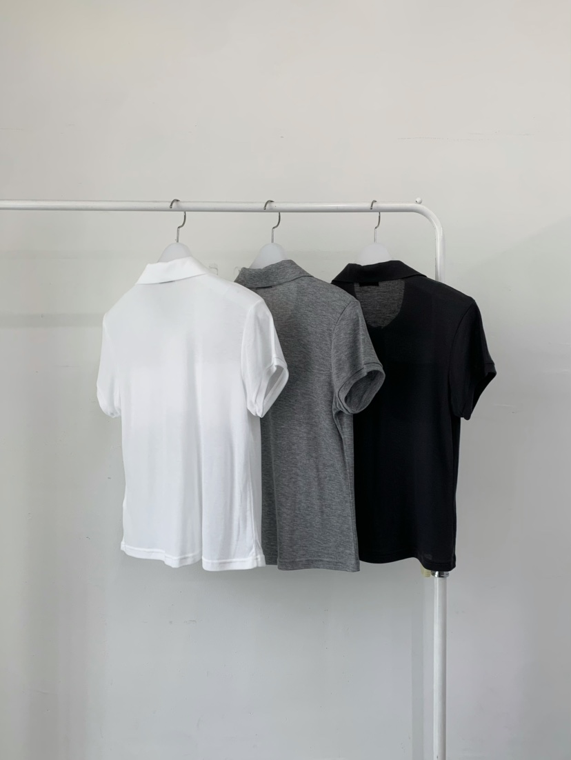 ANOU東大門實拍韓國女士新品熱賣26夏季休閑26春夏T恤口袋ANOUT恤