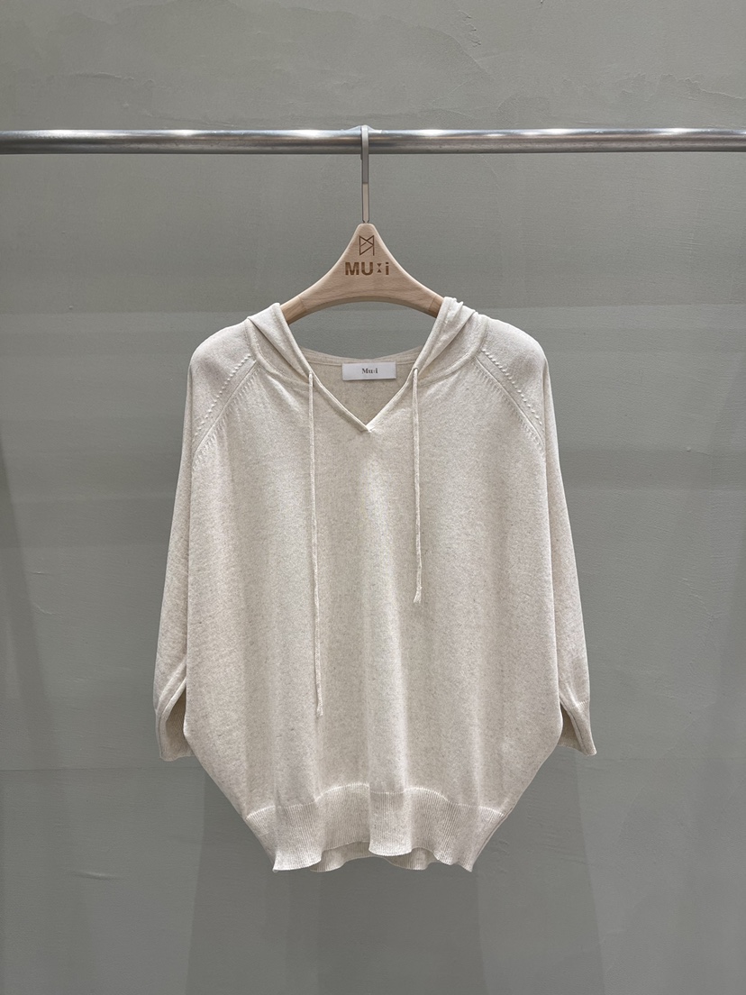 THE MUI韓國東大門直郵女裝新款26夏季推薦針織衫連帽衫THE MUI針織衫圖色1