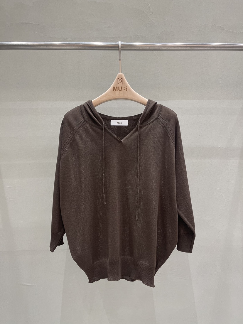 THE MUI韓國東大門直郵女裝新款26夏季推薦針織衫連帽衫THE MUI針織衫圖色3