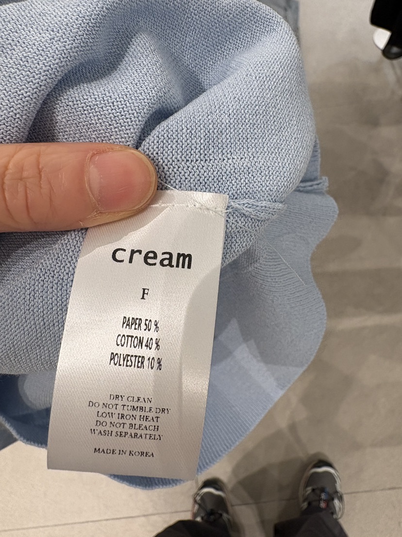 CREAM-P韓國代購女裝新品人氣26夏季時尚熱賣26春夏針織衫CREAM-P針織衫