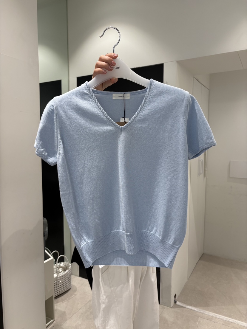 CREAM-P韓國代購女裝新品人氣26夏季時尚熱賣26春夏針織衫CREAM-P針織衫圖色2