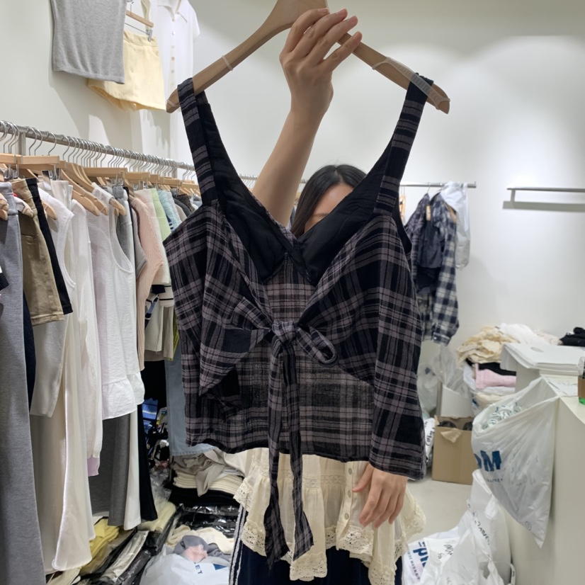 BY BOMI韓國直郵女裝新品時尚熱賣26春夏推薦休閑吊帶背心BY BOMI吊帶/背心