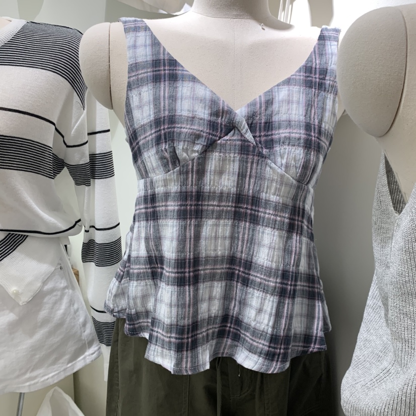 BY BOMI韓國直郵女裝新品時尚熱賣26春夏推薦休閑吊帶背心BY BOMI吊帶/背心圖色1