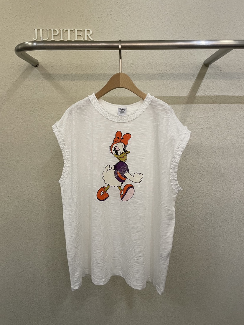 JUPITER韓國東大門代購女士新品熱賣人氣26夏季吊帶背心荷葉邊JUPITER吊帶/背心圖色1