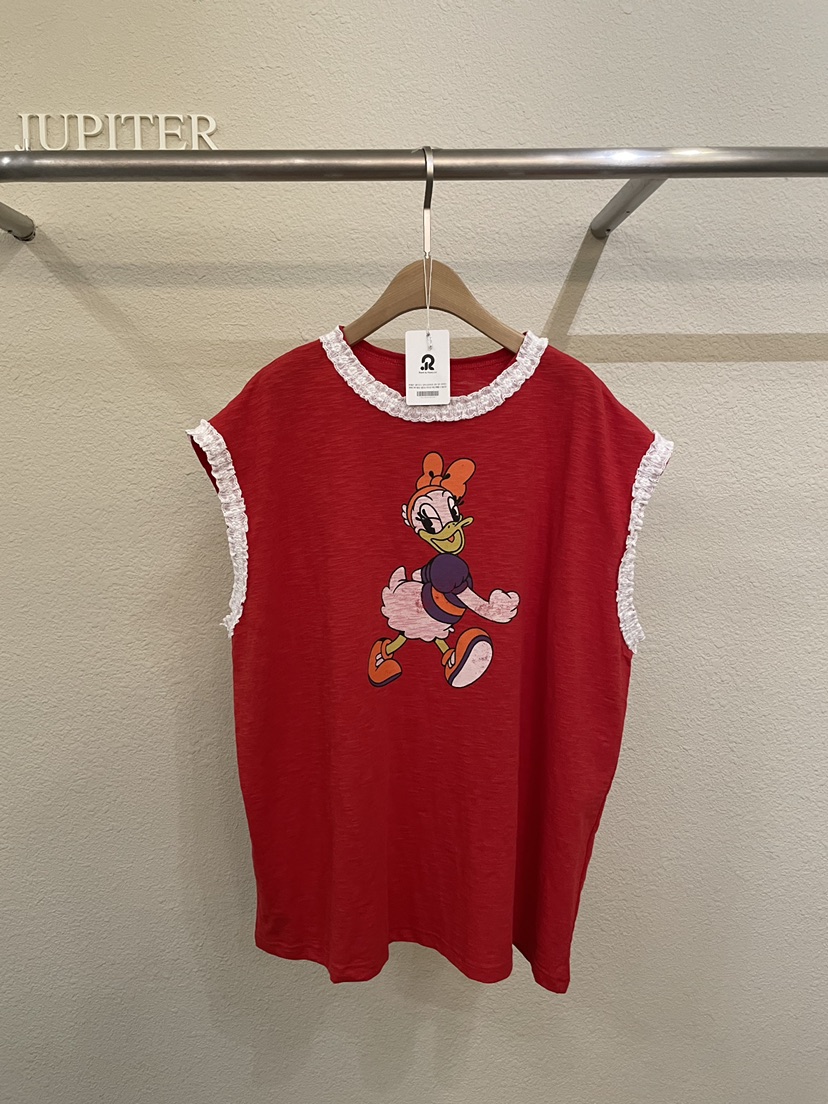 JUPITER韓國東大門代購女士新品熱賣人氣26夏季吊帶背心荷葉邊JUPITER吊帶/背心圖色2