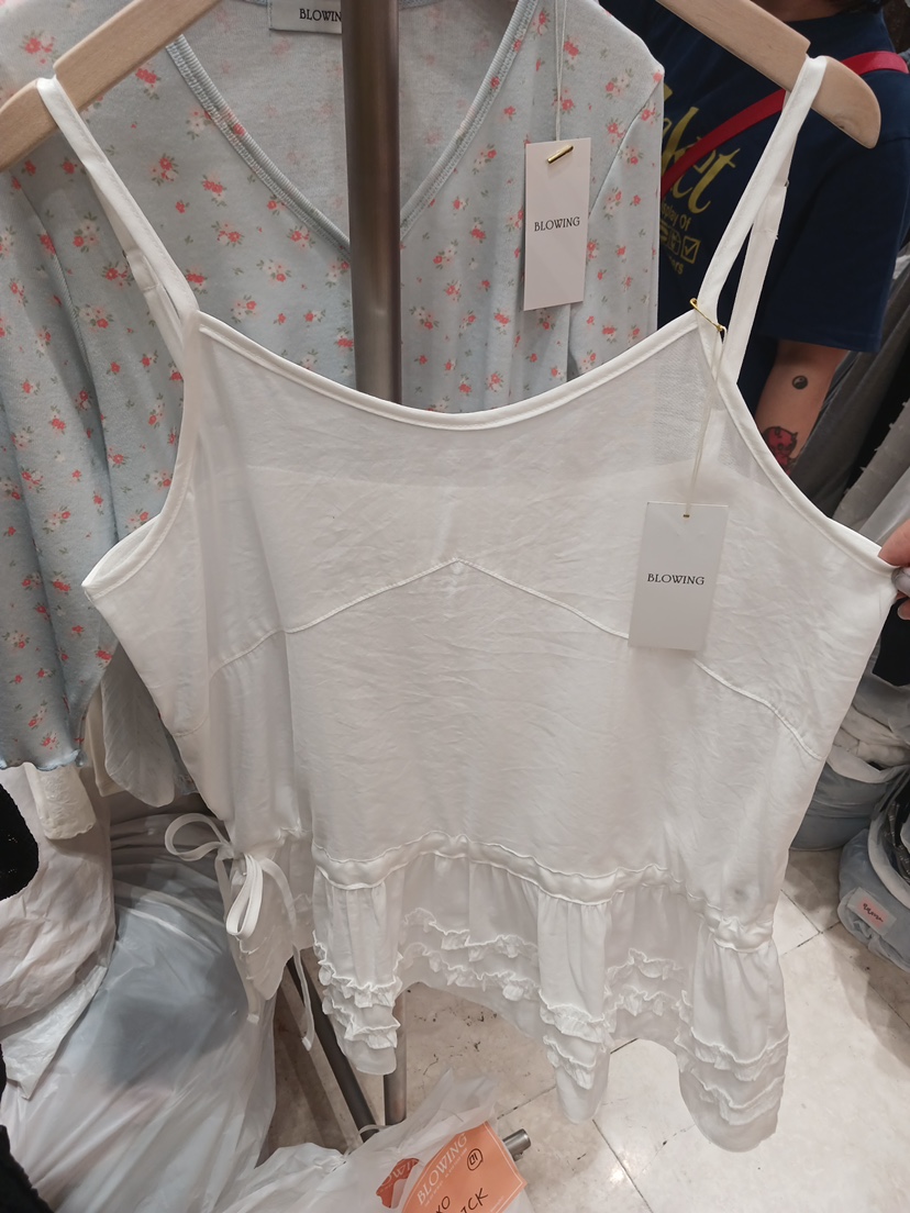 BLOWING韓國東大門直郵女裝新款休閑時尚吊帶背心不含內搭BLOWING吊帶/背心