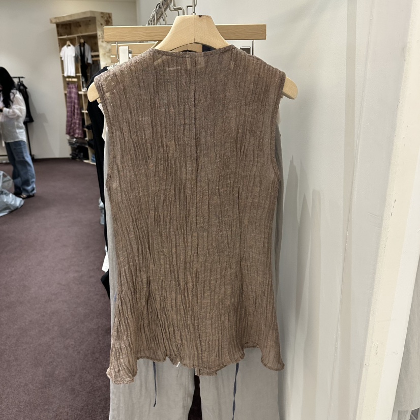 PITA/THEVERLIN韓國東大門直郵女裝新品推薦休閑26夏季馬甲PITA/THEVERLIN馬甲