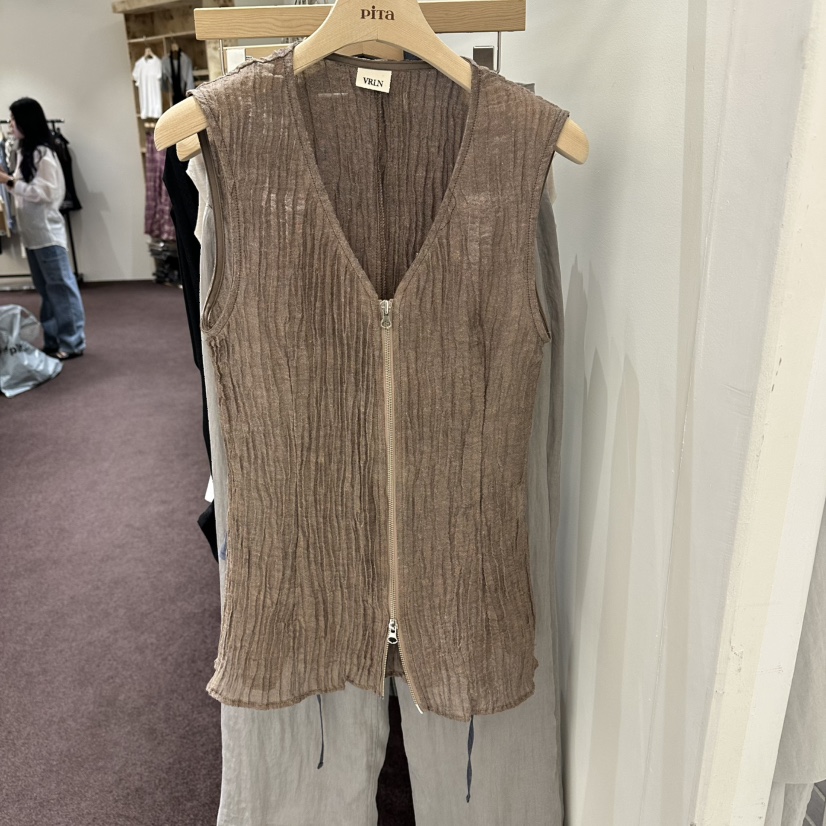 PITA/THEVERLIN韓國東大門直郵女裝新品推薦休閑26夏季馬甲PITA/THEVERLIN馬甲圖色1