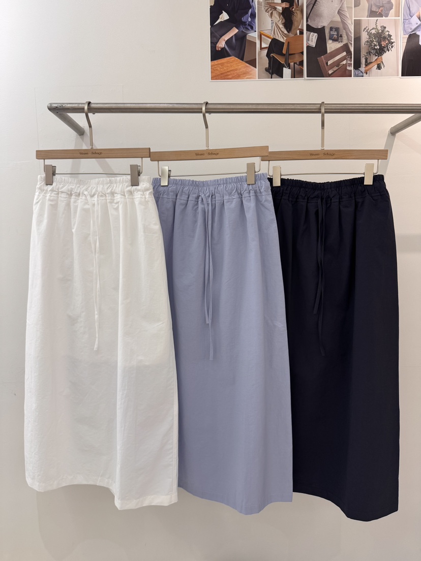 WEAUE SELVAGE韓國直郵實拍女士新款休閑26春夏熱賣長裙Weave Selvage長裙