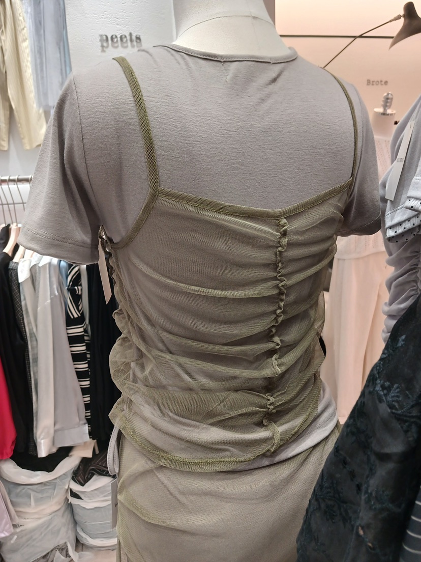 BLOWING韓國代購女裝新款熱賣推薦時尚職業人氣26春夏T恤網眼BLOWINGT恤