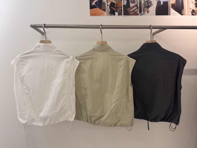 WEAUE SELVAGE韓國東大門代購女裝新款熱賣推薦時尚馬甲Weave Selvage馬甲