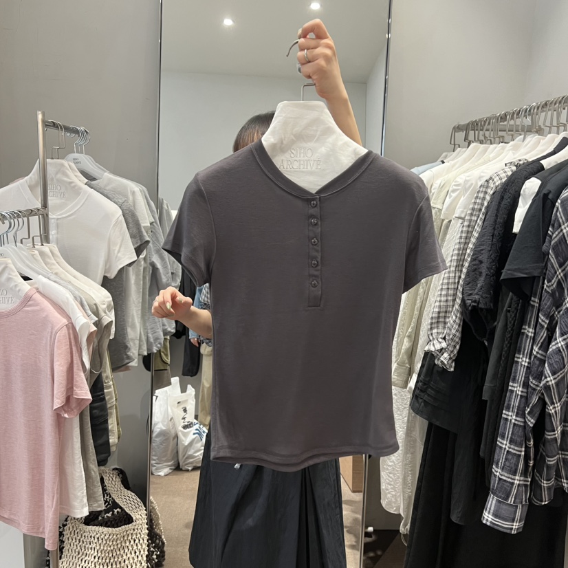 SIHO ARCHIVE東大門實拍韓國女裝新品職業26春夏時尚T恤SIHO ARCHIVET恤圖色3