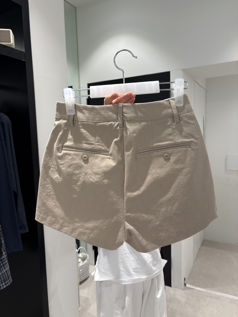 CREAM-P東大門實拍韓國女士新品26春夏人氣休閑26夏季短褲CREAM-P短褲