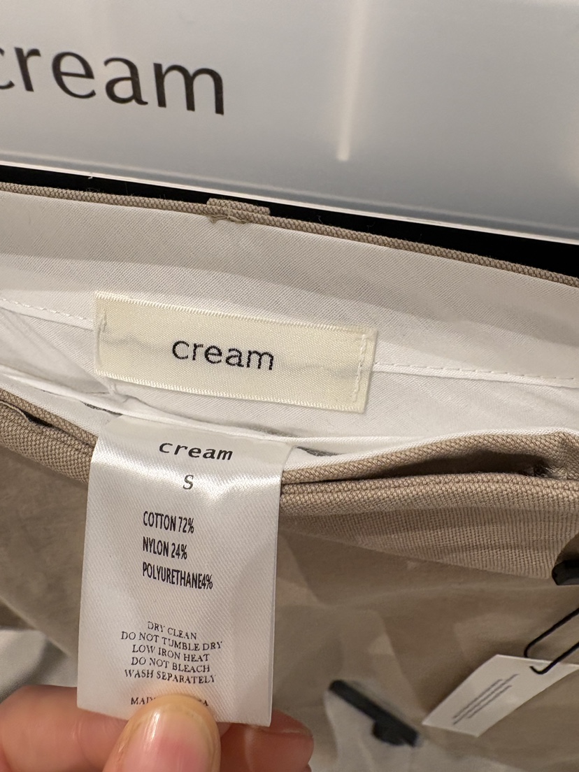 CREAM-P東大門實拍韓國女士新品26春夏人氣休閑26夏季短褲CREAM-P短褲