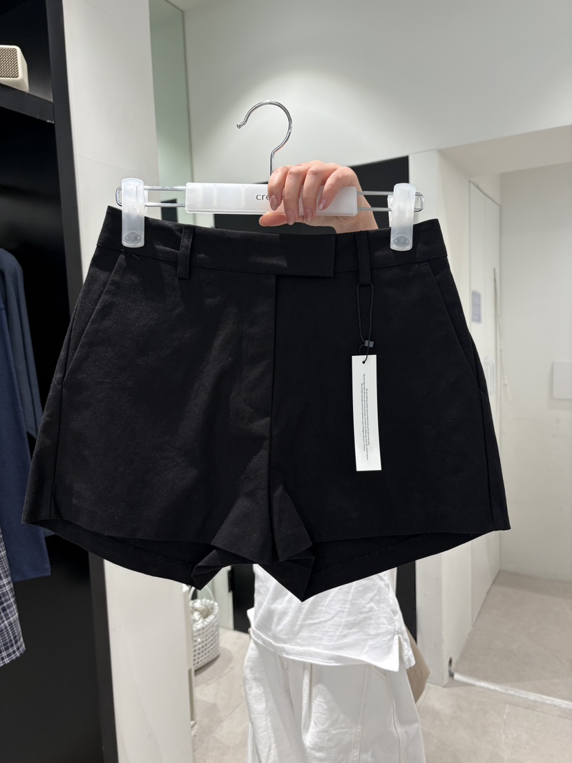 CREAM-P東大門實拍韓國女士新品26春夏人氣休閑26夏季短褲CREAM-P短褲圖色2