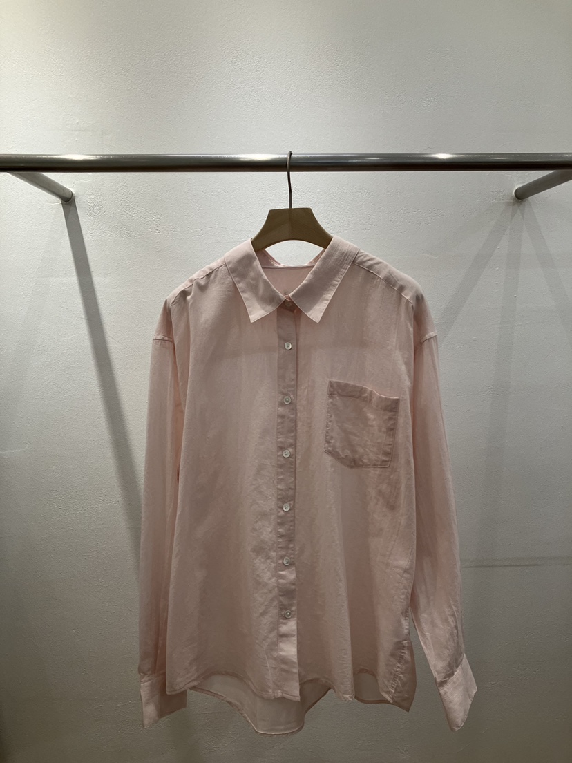 FL LANEL韓國直郵實拍女裝新款26夏季人氣職業襯衫蕾絲衫棉FL LANEL襯衫/蕾絲衫圖色1