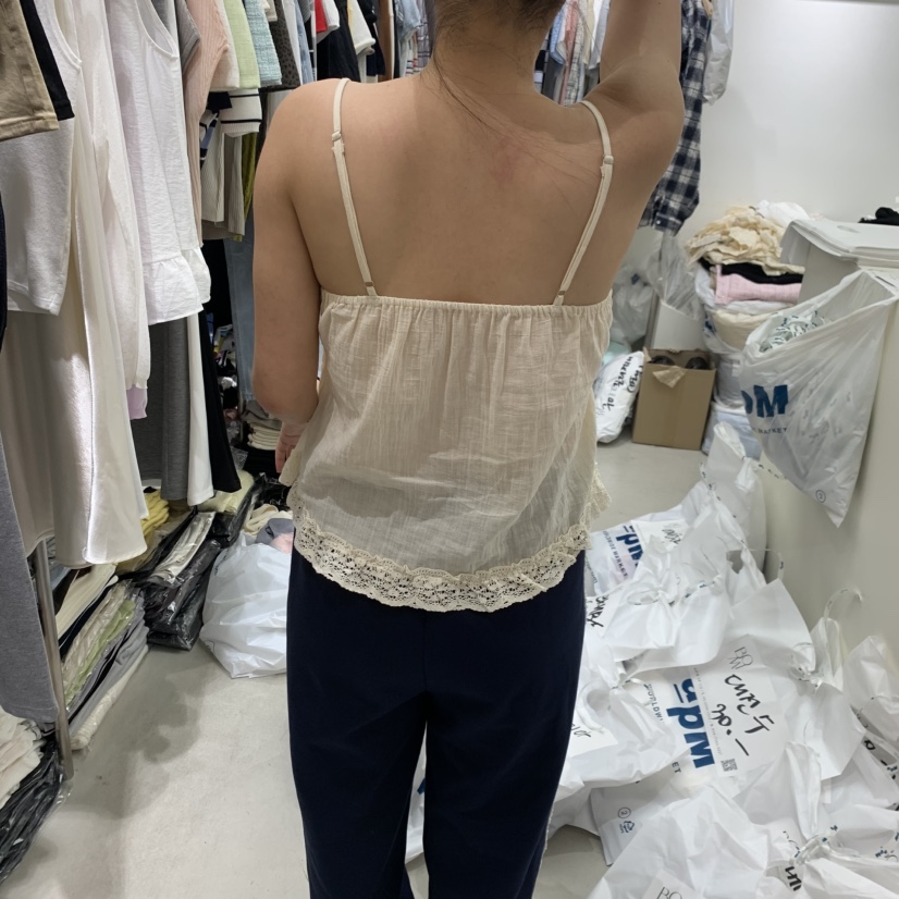 BY BOMI韓國東大門直郵女裝新品職業推薦時尚26夏季吊帶背心BY BOMI吊帶/背心