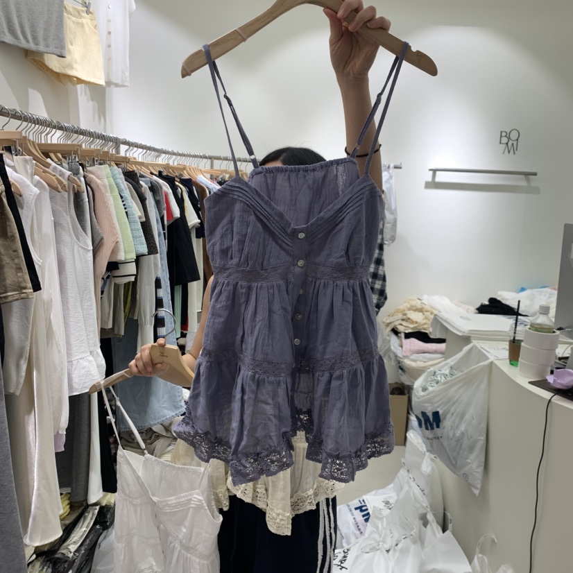 BY BOMI韓國東大門直郵女裝新品職業推薦時尚26夏季吊帶背心BY BOMI吊帶/背心圖色3