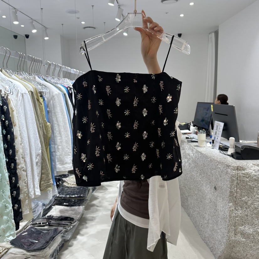 NEROLI 36韓國東大門直郵女士新品26夏季休閑時尚吊帶背心NEROLI 36吊帶/背心圖色3