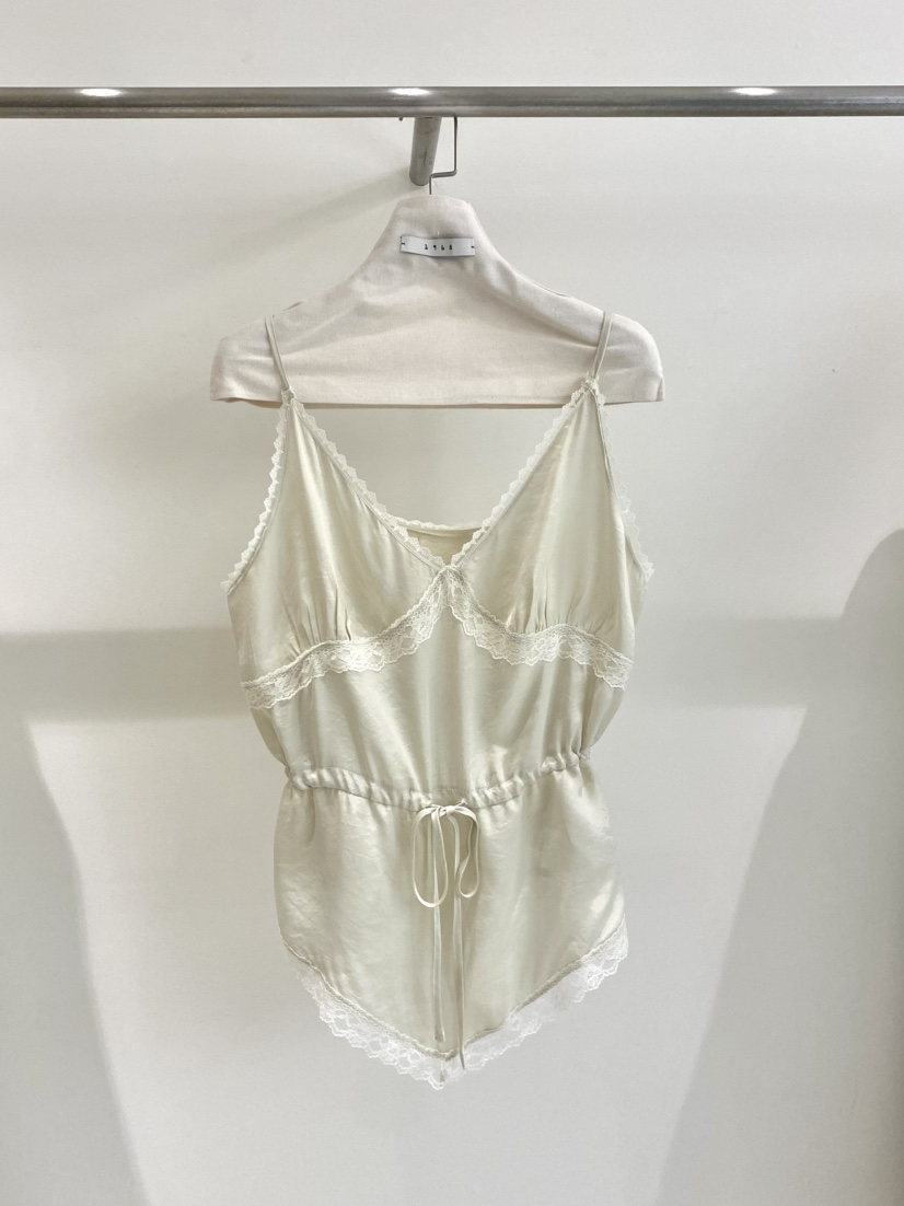 1968東大門實拍韓國女士新款職業休閑時尚推薦吊帶背心蕾絲1968/YEOUYA吊帶/背心圖色1