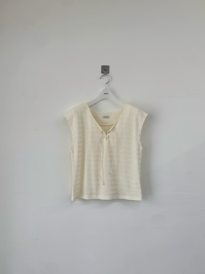 ANOU東大門實拍韓國女裝新品時尚人氣熱賣休閑26夏季吊帶背心ANOU吊帶/背心圖色1