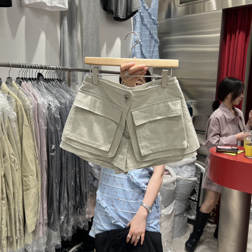 SOLAR韓國代購女士新款人氣時尚職業26夏季推薦套裝口袋套裝SOLAR套裝圖色1