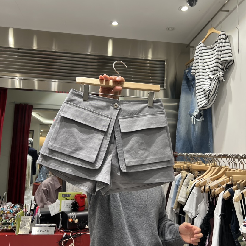 SOLAR韓國代購女士新款人氣時尚職業26夏季推薦套裝口袋套裝SOLAR套裝圖色2