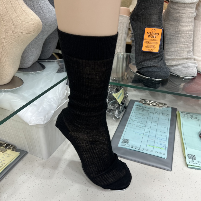 AILEEN韓國直郵女士新款26夏季推薦人氣時尚26春夏熱賣襪子LEJUNEV襪子圖色1