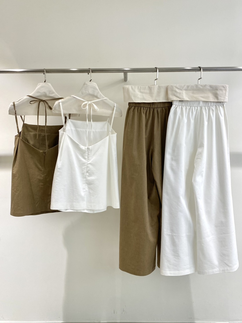 1968韓國直郵女士新品職業推薦人氣時尚26夏季套裝闊腿褲1968/YEOUYA套裝