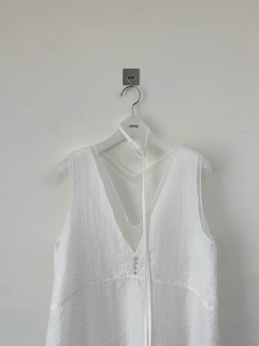 ANOU韓國東大門直郵女士新品熱賣休閑時尚吊帶背心含脖帶ANOU吊帶/背心