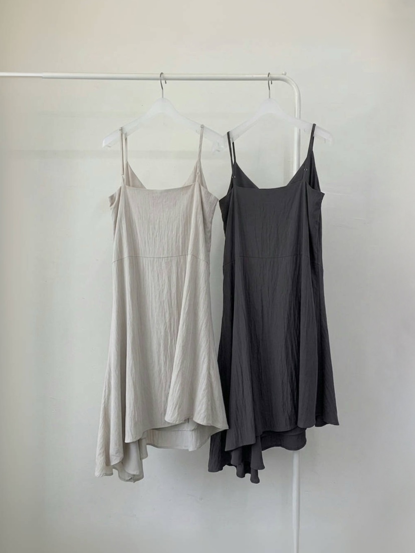 ANOU韓國直郵實拍女裝新款26夏季推薦時尚休閑連衣裙吊帶裙ANOU連衣裙