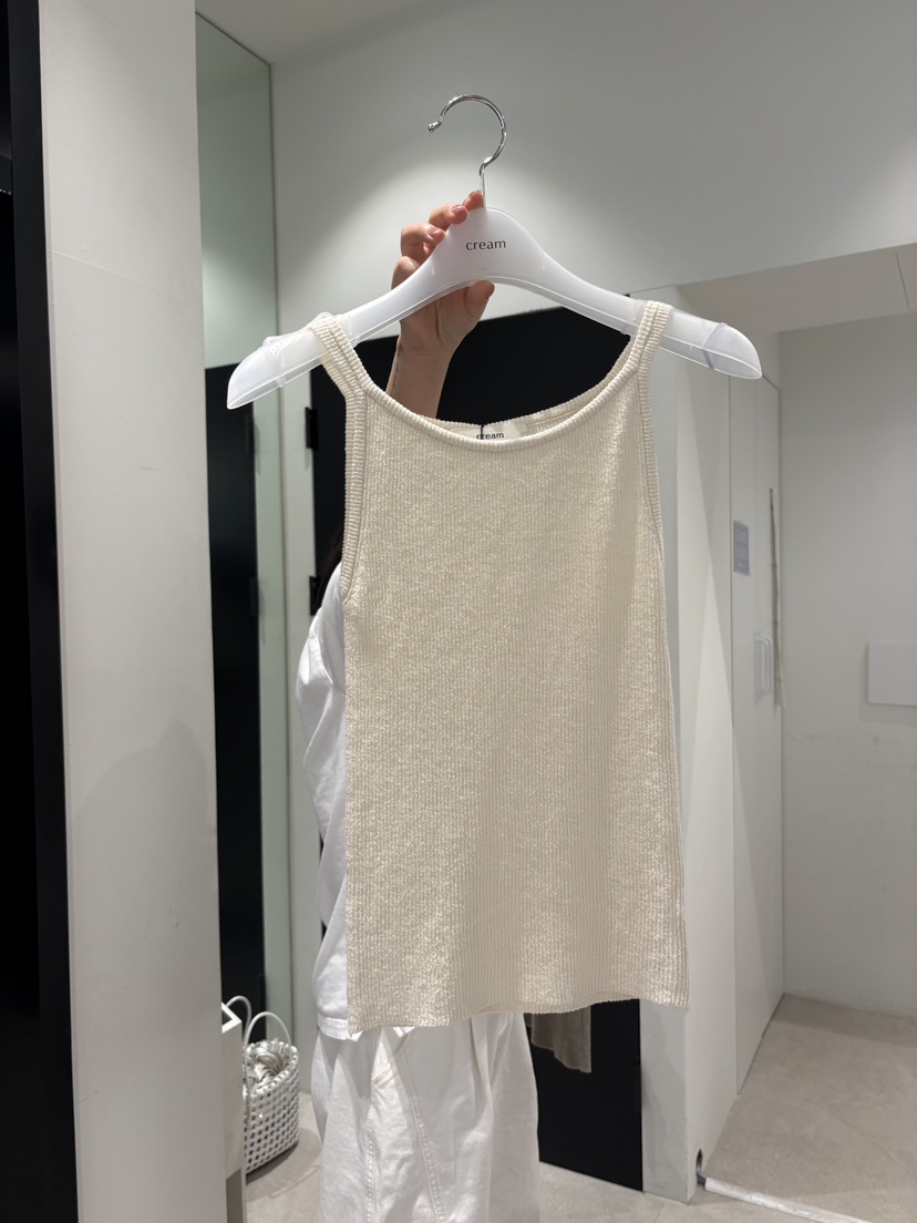 CREAM-P韓國東大門直郵女裝新品熱賣人氣休閑26春夏吊帶背心CREAM-P吊帶/背心圖色1