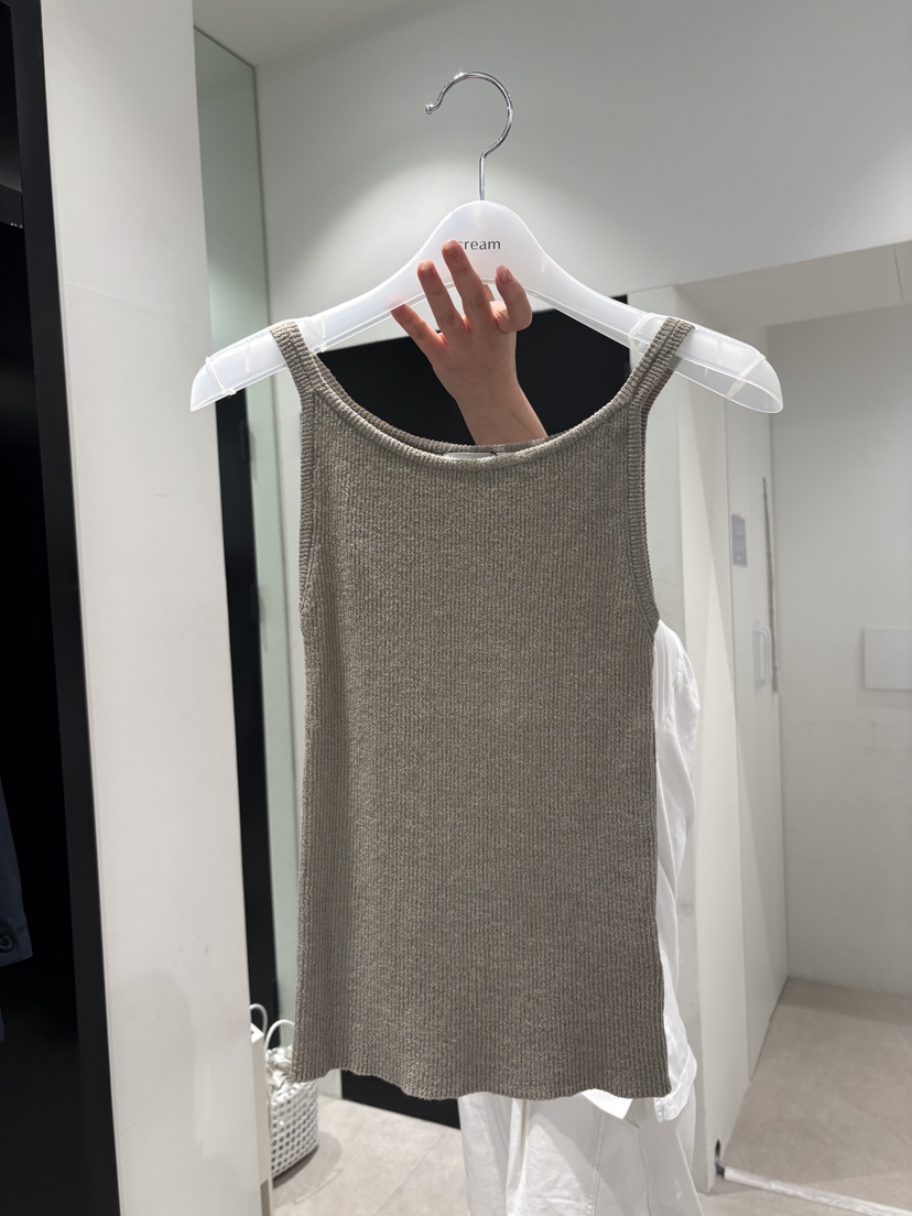 CREAM-P韓國東大門直郵女裝新品熱賣人氣休閑26春夏吊帶背心CREAM-P吊帶/背心圖色2