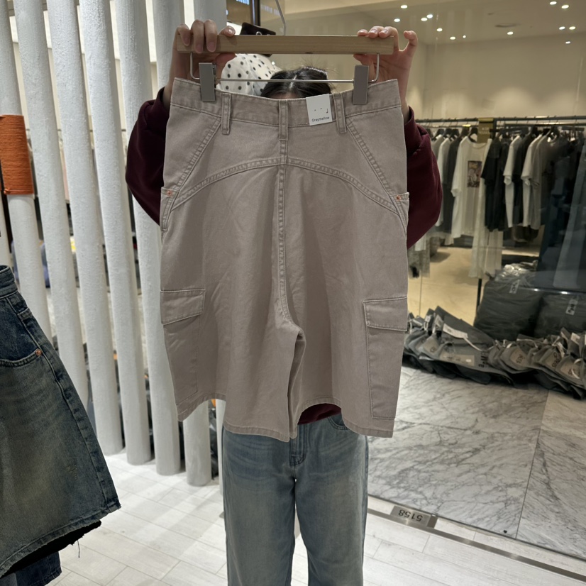 GRAYMELLOW東大門實拍韓國女士新品職業休閑熱賣26春夏短褲GRAYMELLOW短褲