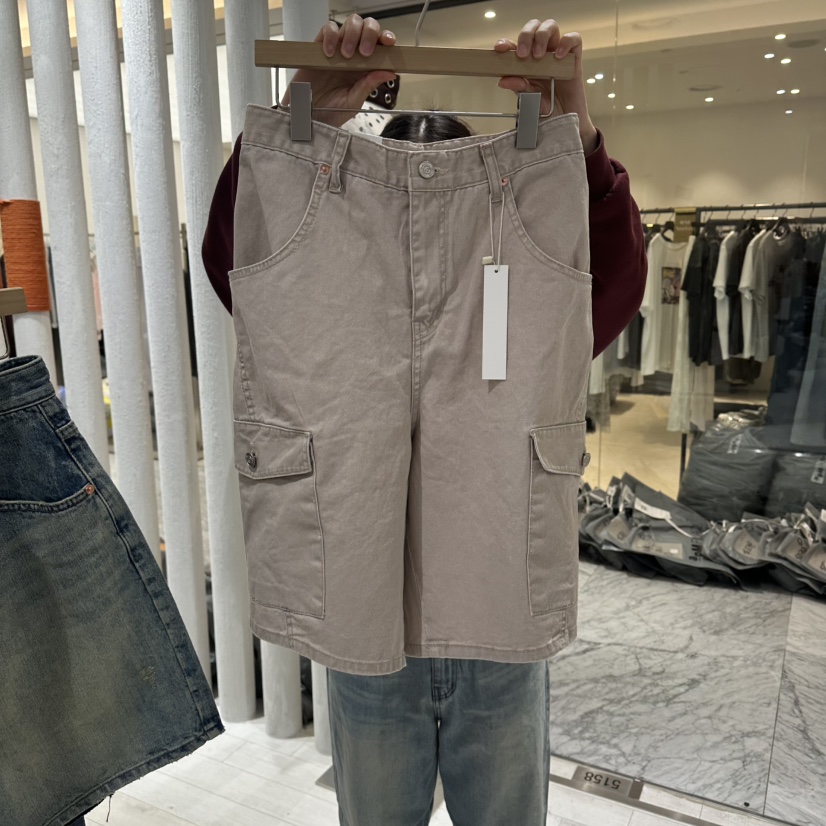 GRAYMELLOW東大門實拍韓國女士新品職業休閑熱賣26春夏短褲GRAYMELLOW短褲圖色1