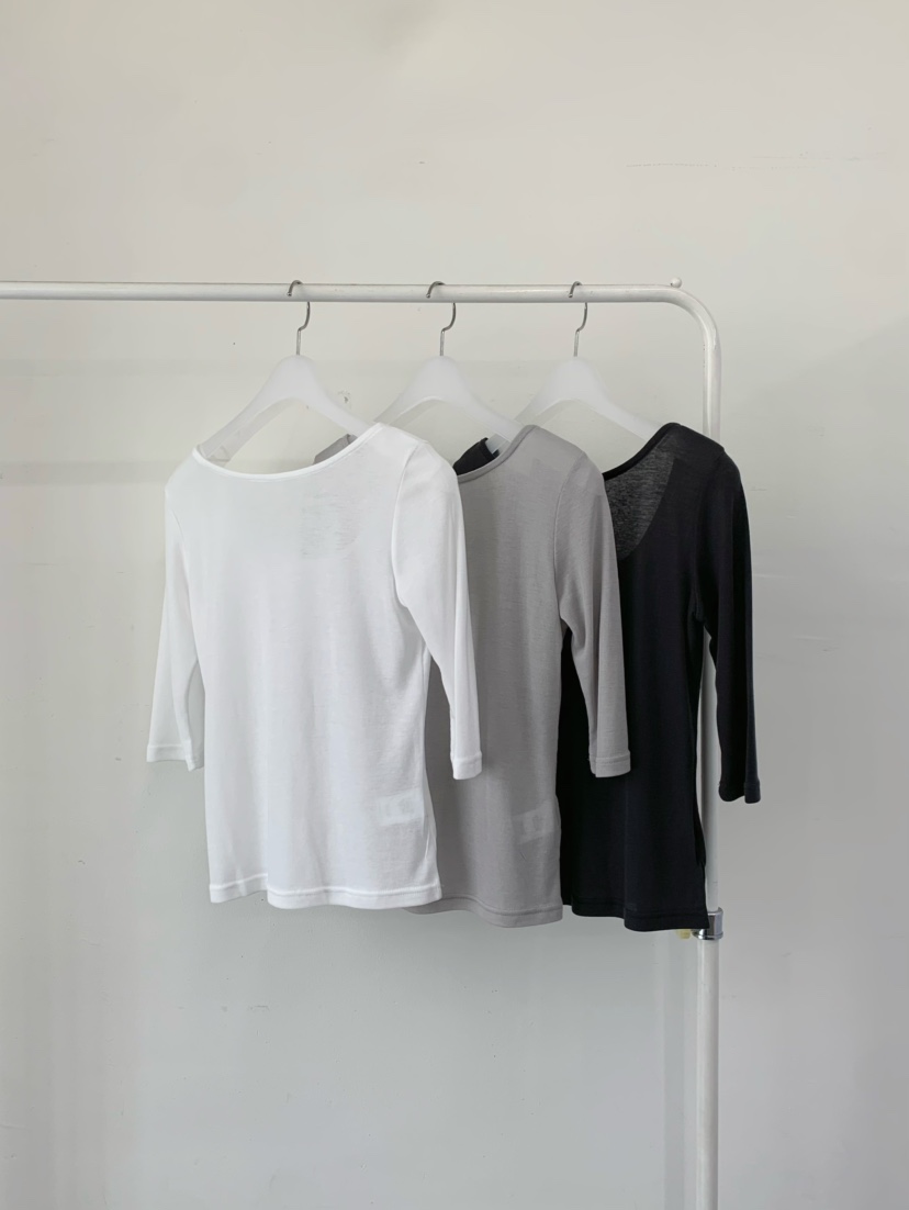 ANOU韓國直郵女士新款熱賣26夏季推薦人氣休閑時尚T恤天絲ANOUT恤