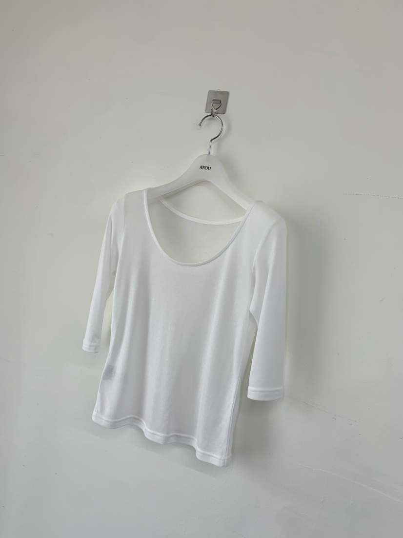 ANOU韓國直郵女士新款熱賣26夏季推薦人氣休閑時尚T恤天絲ANOUT恤