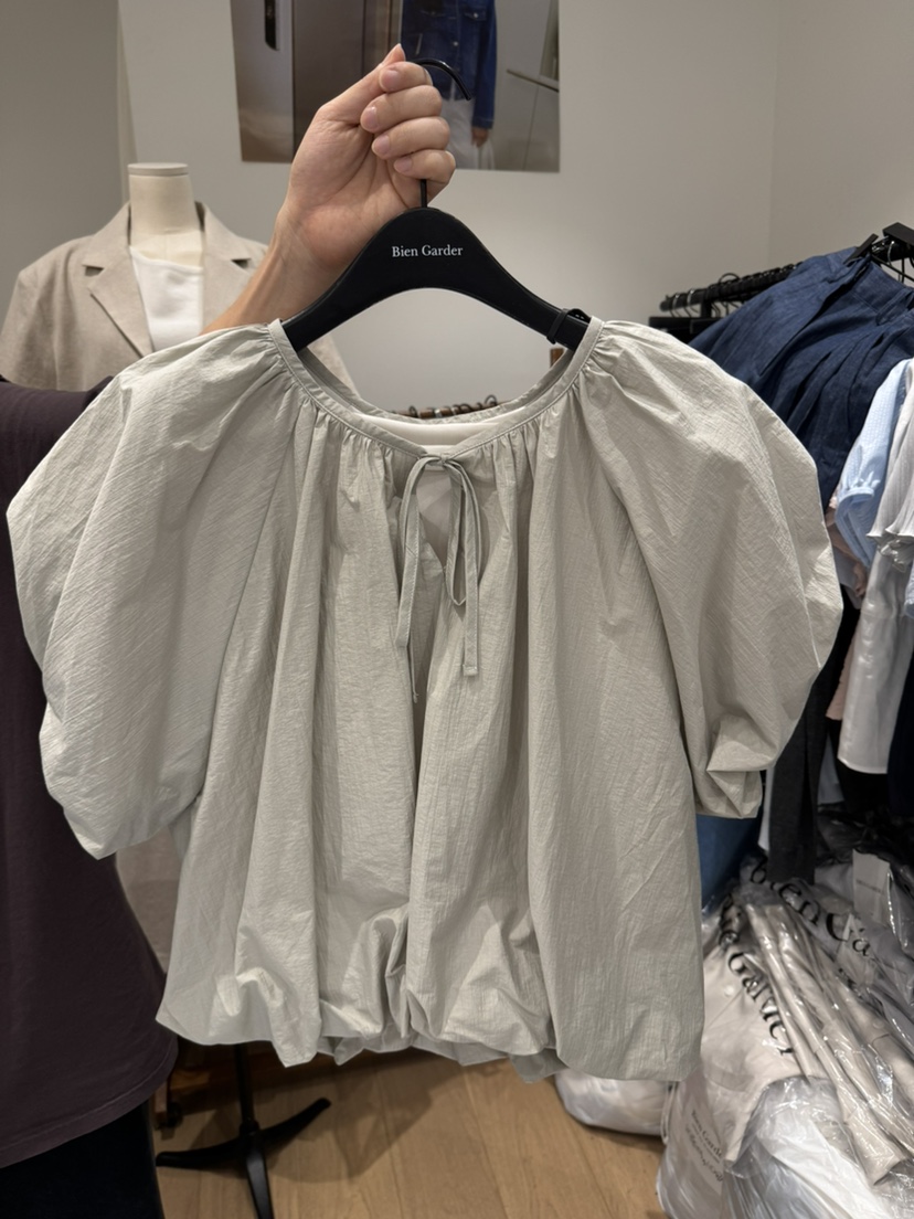 BIEN GARDER東大門直郵女裝新款人氣職業26春夏襯衫蕾絲衫BIEN GARDER襯衫/蕾絲衫圖色1