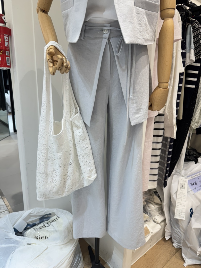 BIEN GARDER東大門實拍女士新款推薦職業熱賣裙褲亞麻布BIEN GARDER裙褲圖色2