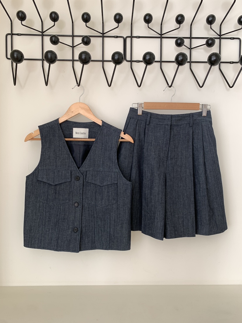 BIEN GARDER韓國代購女裝新品休閑26春夏職業熱賣短褲亞麻BIEN GARDER短褲