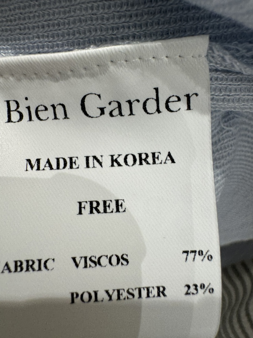 BIEN GARDER韓國代購女士新款休閑人氣推薦熱賣26春夏針織衫BIEN GARDER針織衫