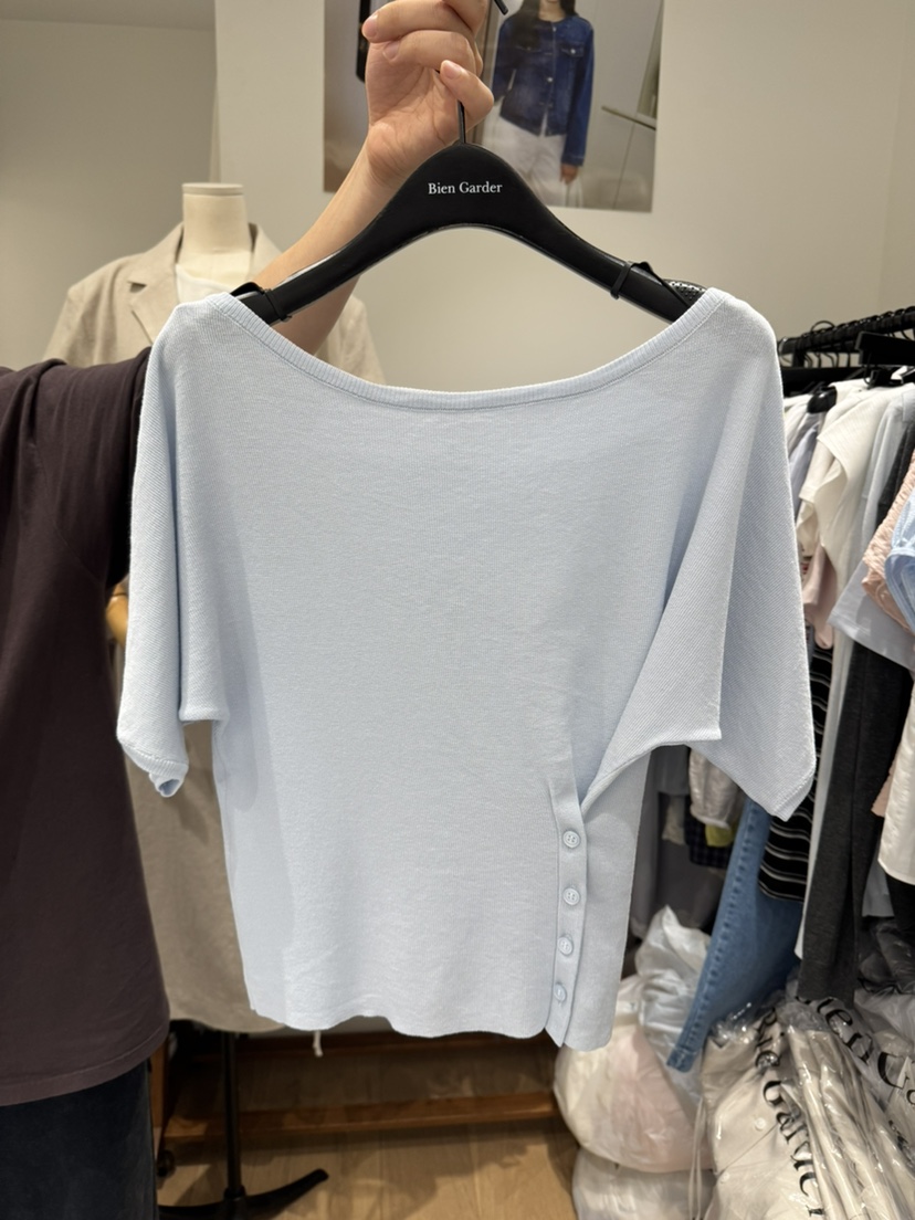 BIEN GARDER韓國代購女士新款休閑人氣推薦熱賣26春夏針織衫BIEN GARDER針織衫圖色1